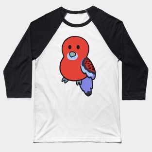 Cute Crimson Rosella Baseball T-Shirt